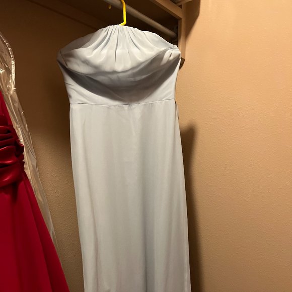 Blue wedding dress - Picture 1 of 3